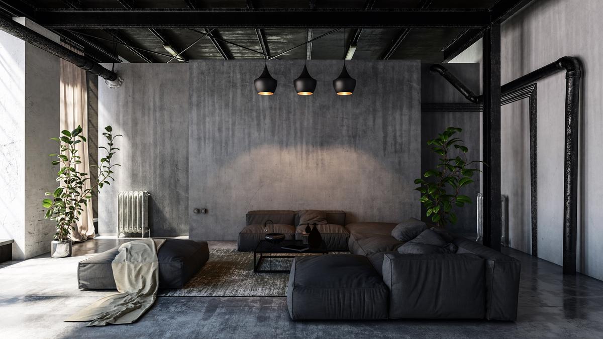 The Epitome of Luxurious Industrial Design - Monochrome Yet Cozy