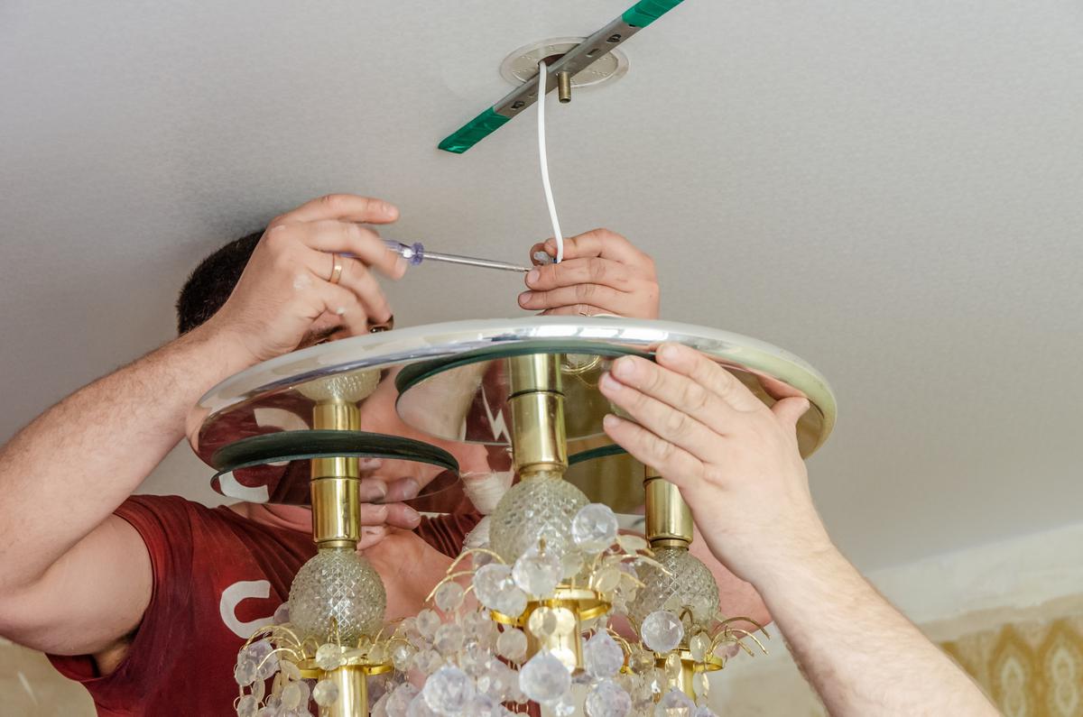 The Importance of Removing Light Fixtures from Ceiling Before Painting