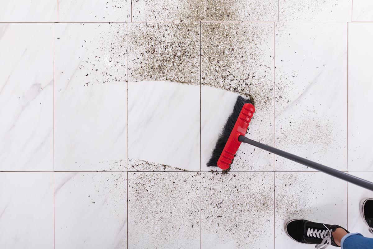 The Initial Steps of Cleaning Ceramic Tiles