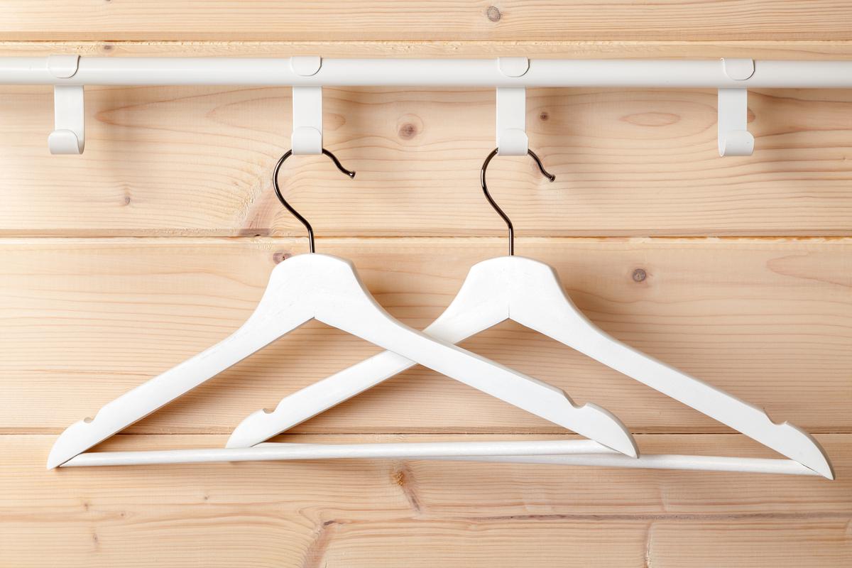 Use The Extra Space In Your Closet For Hooks