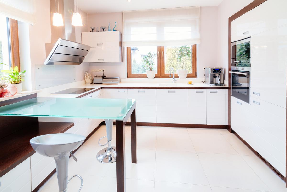 Using natural light gives your interior a light-mood feel.