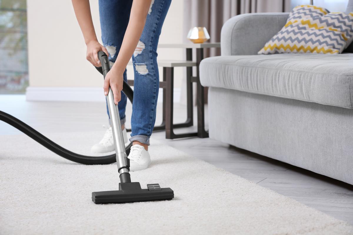 Vacuuming your carpets once or twice a month helps in keeping dust and debris at bay before they get too settled in.