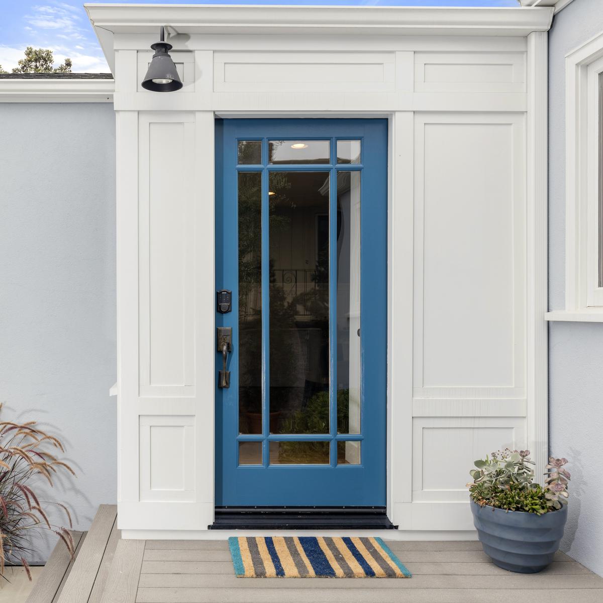 With Fiberglass Your Front Door Is Both Durable and Low Maintenance