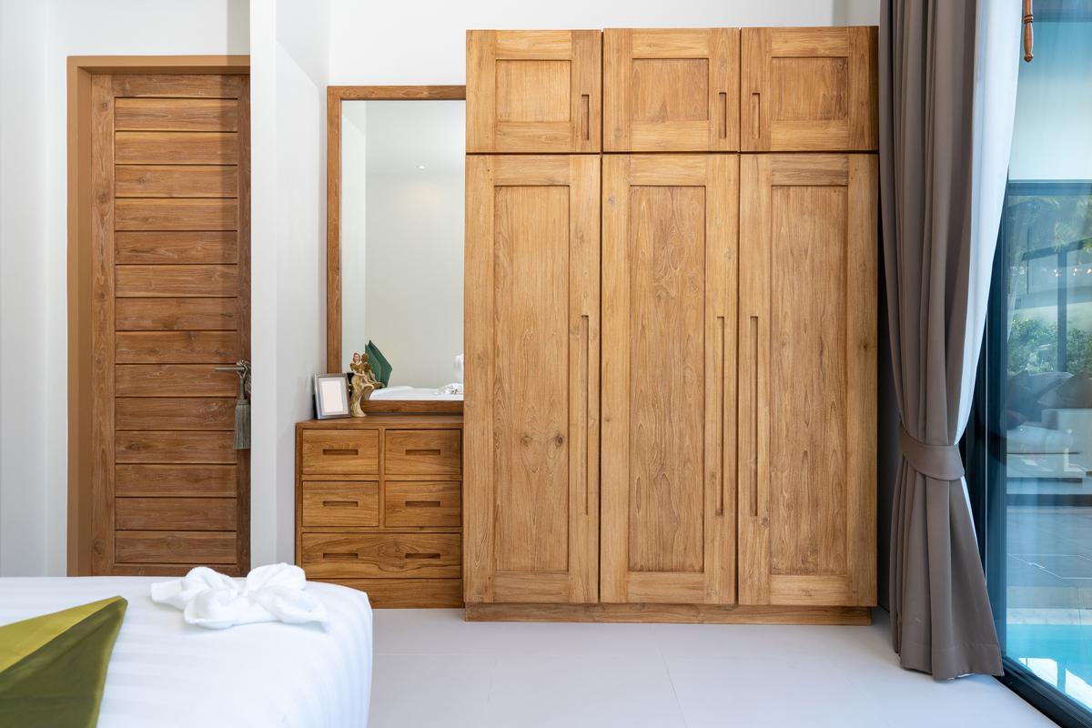 Make better use of your bedroom furniture by adding focal point to function.