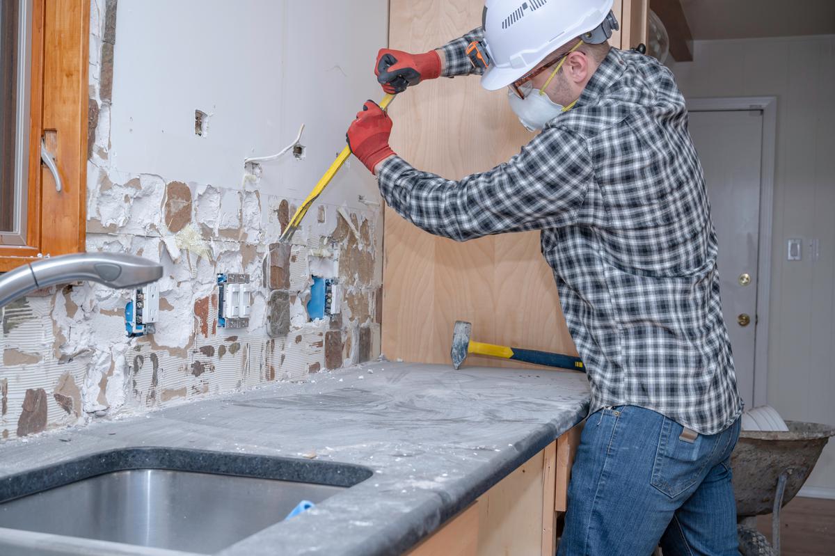 This stage of kitchen remodeling might take up to 8 weeks, depending on your plan.