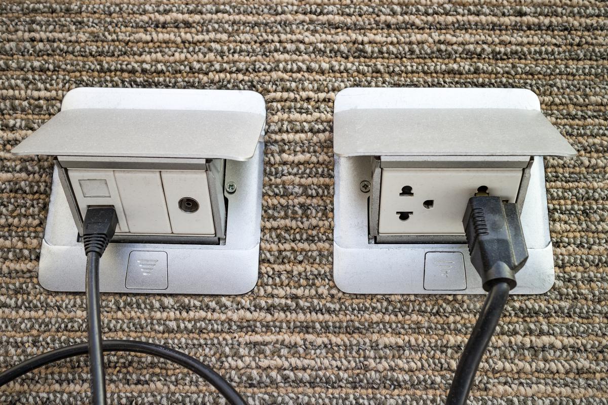 Floor Power Outlets and Other Discreet Solutions
