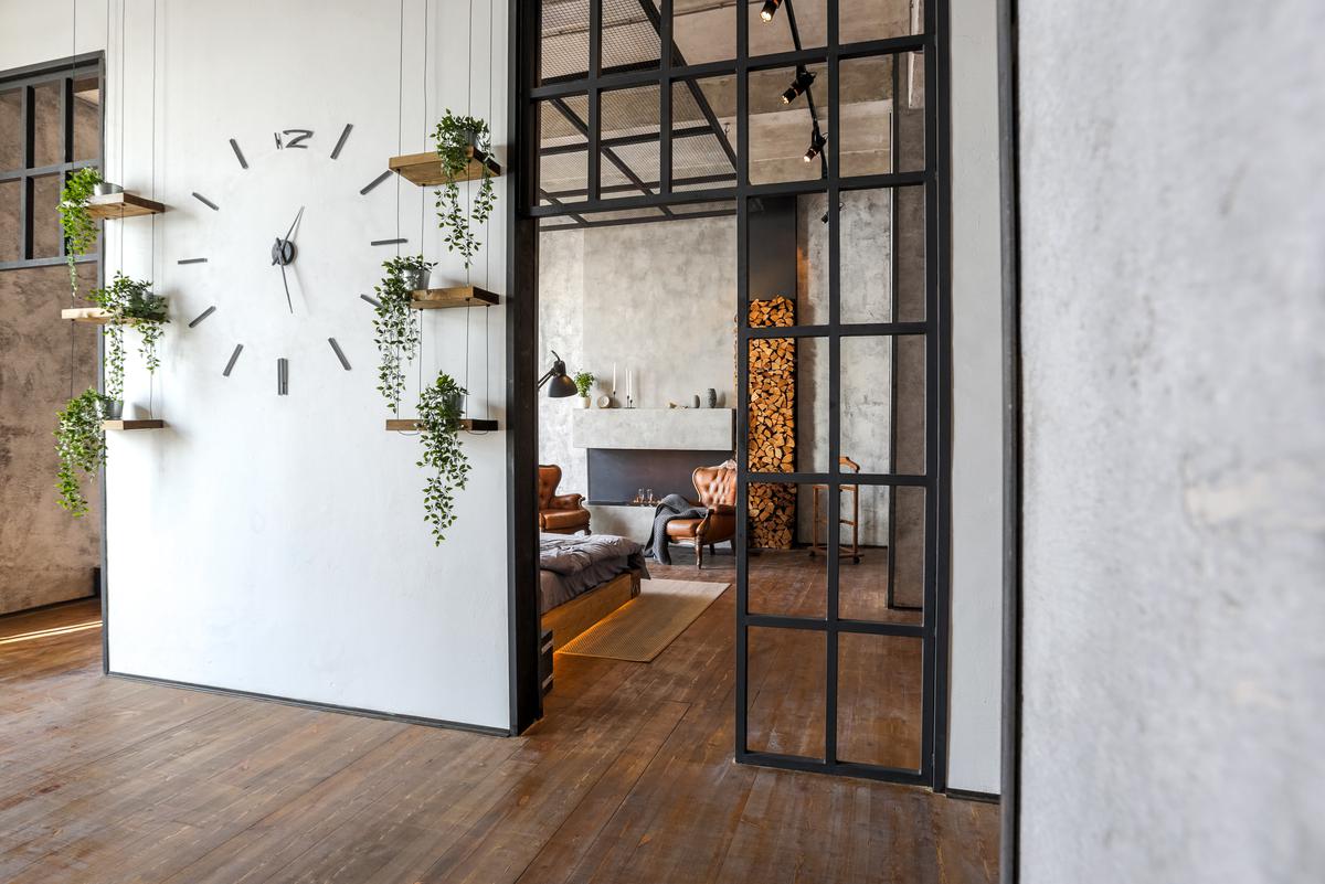 Open your space up by removing interior walls and adding glass ones instead.