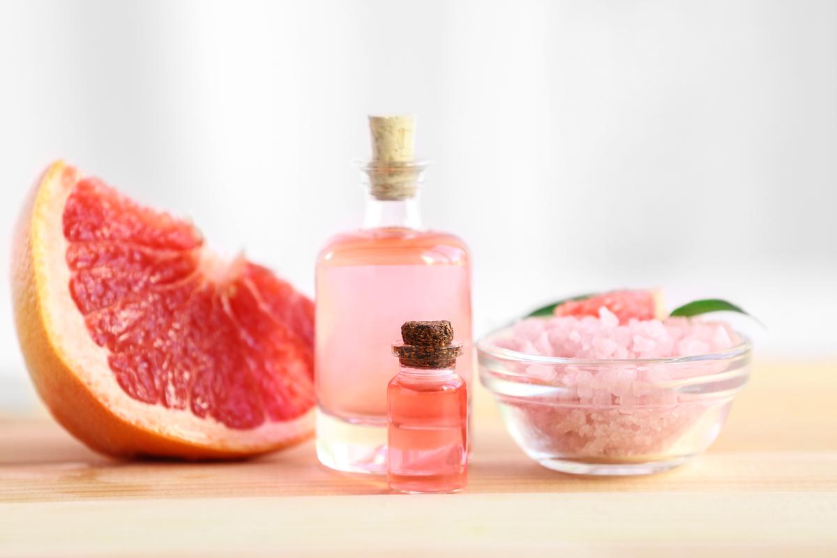 Natural cleaners such as grapefruit and salt are great alternatives to commercial products.