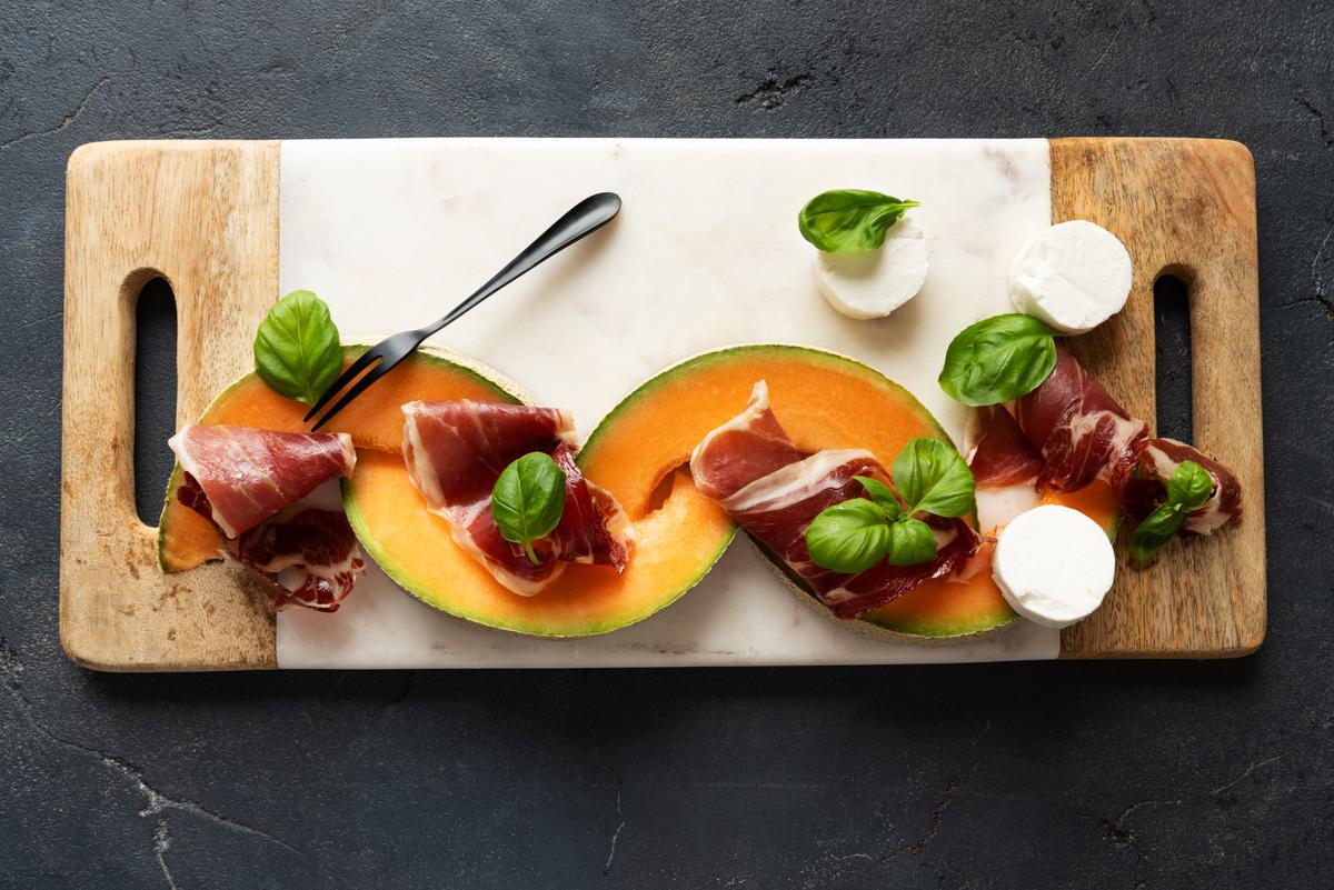 Handmade Wood and Stone Charcuterie Board for the Dad Who Loves to Host