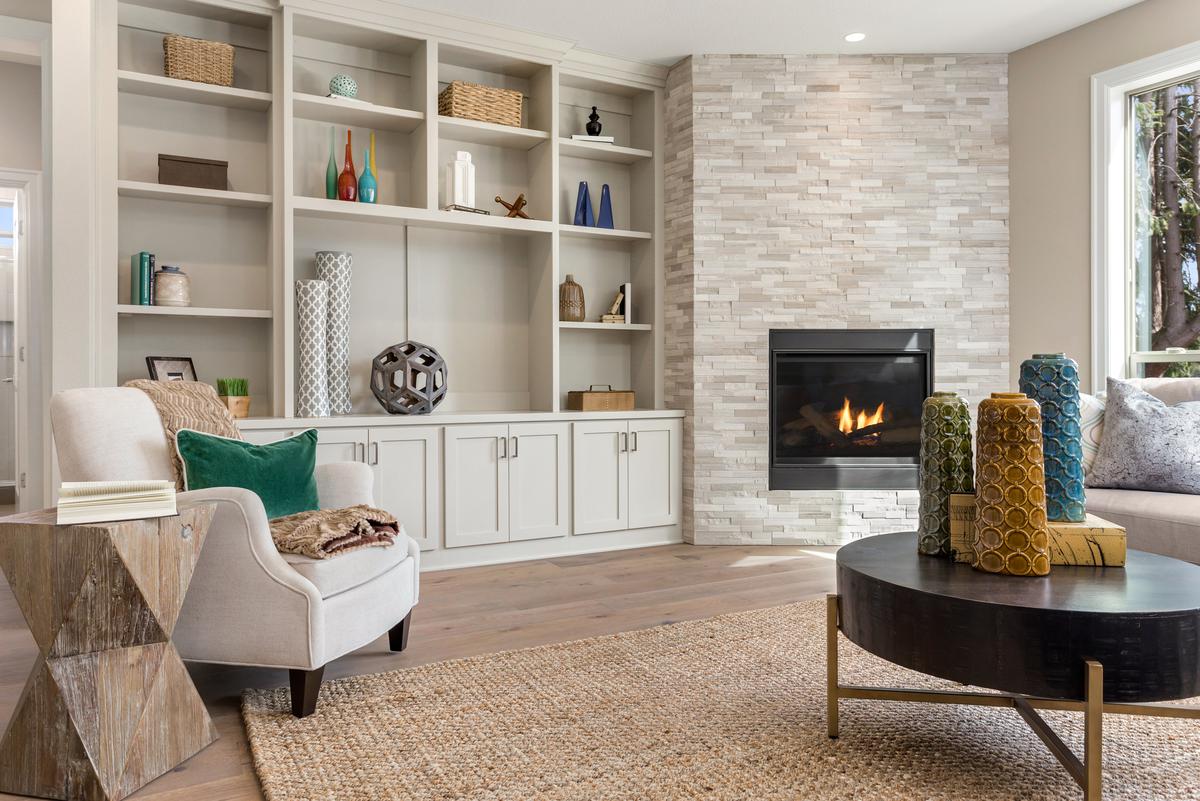 Enhance your home's appeal with essential home staging elements like elegant furniture, tasteful decor, and ambient lighting.