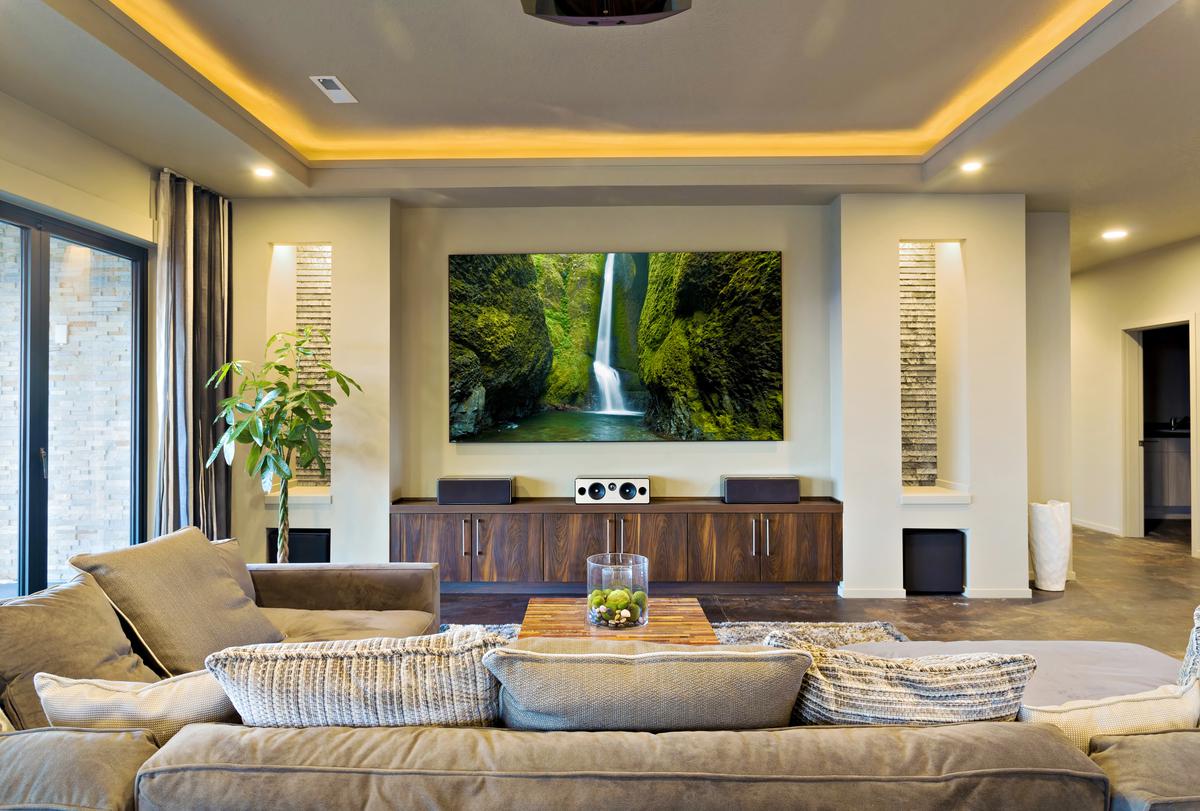 Home entertainment systems can also be the focus of your room.