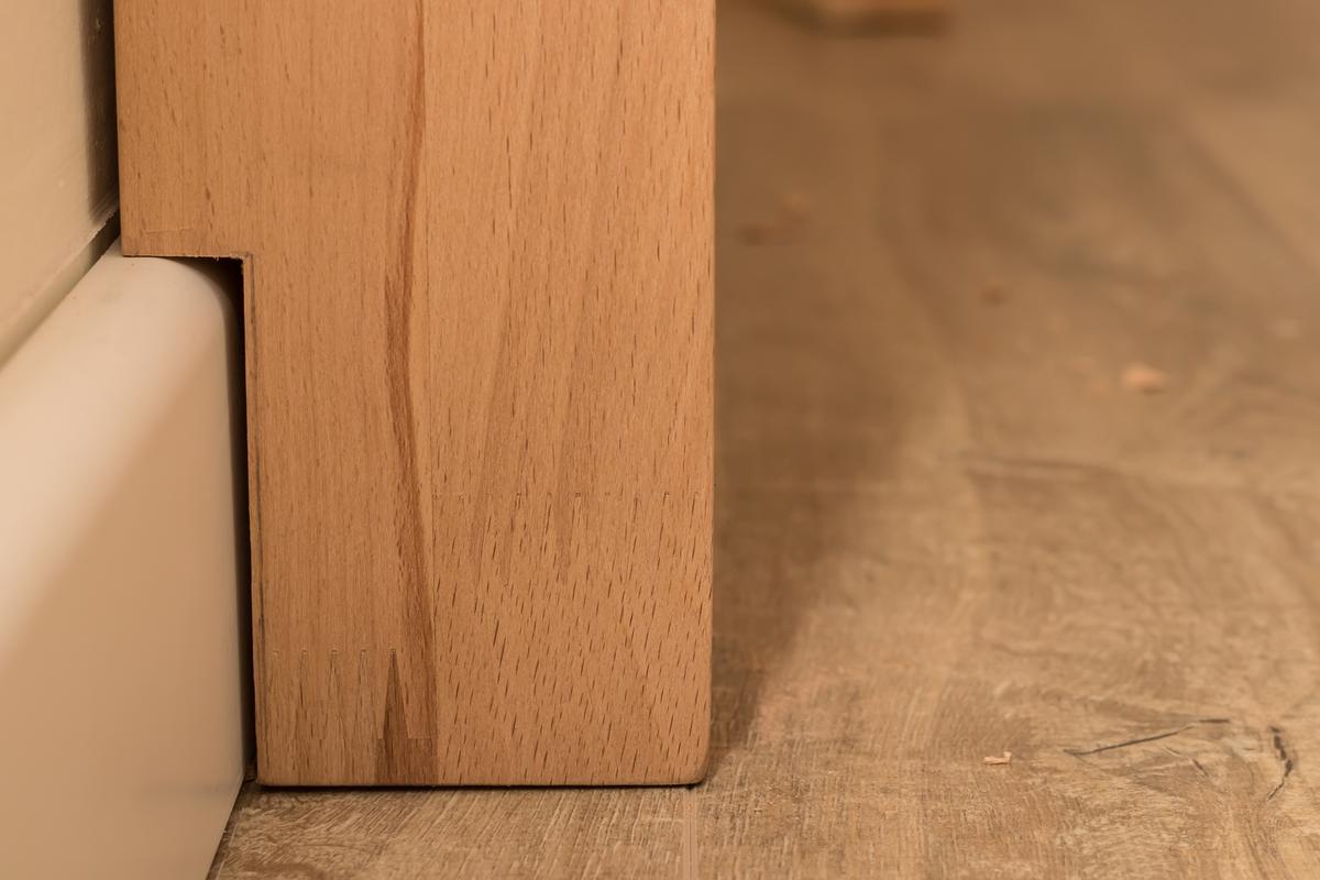 How to Install the Trim of Your Breakfast Nook