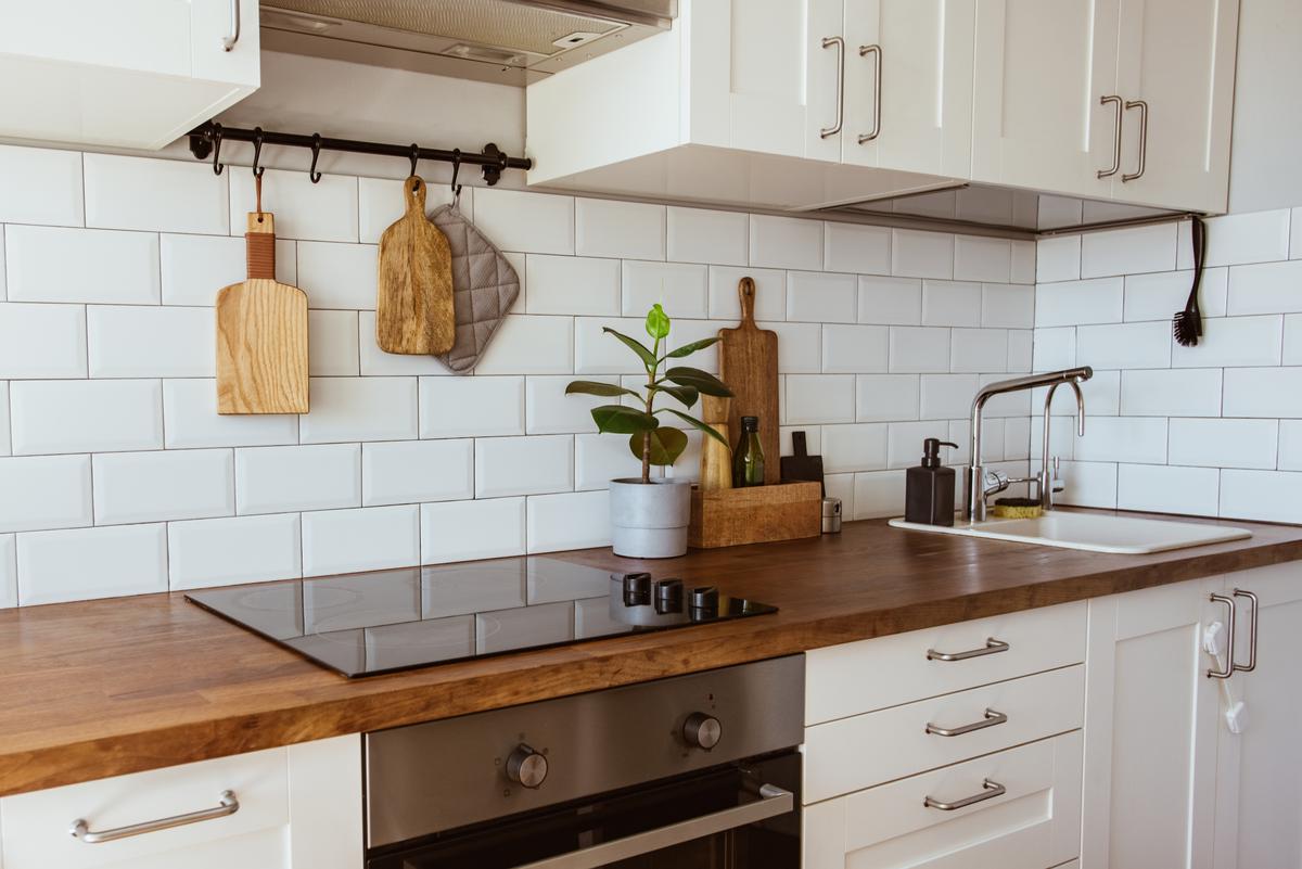 Induction stovetops require no maintenance and can be cleaned with a quick wipe.