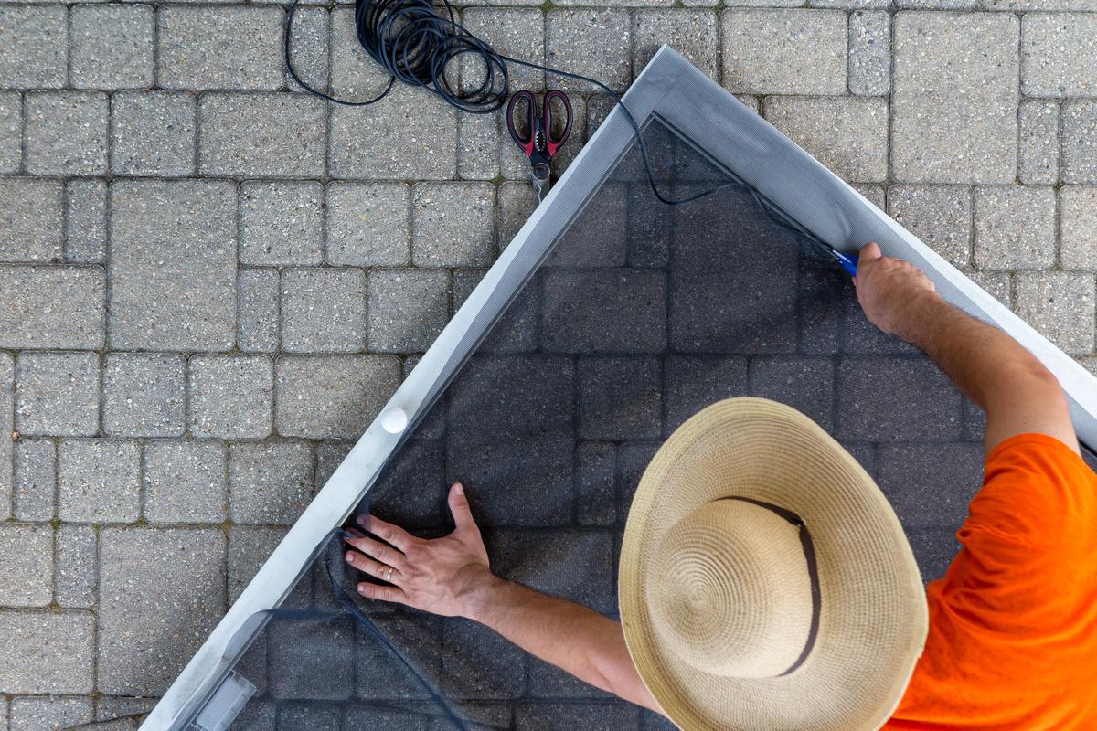 Installing a Screen for Your Porch