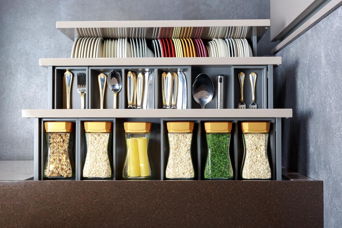 Organization Technique Matters In the Most Used Room In the House