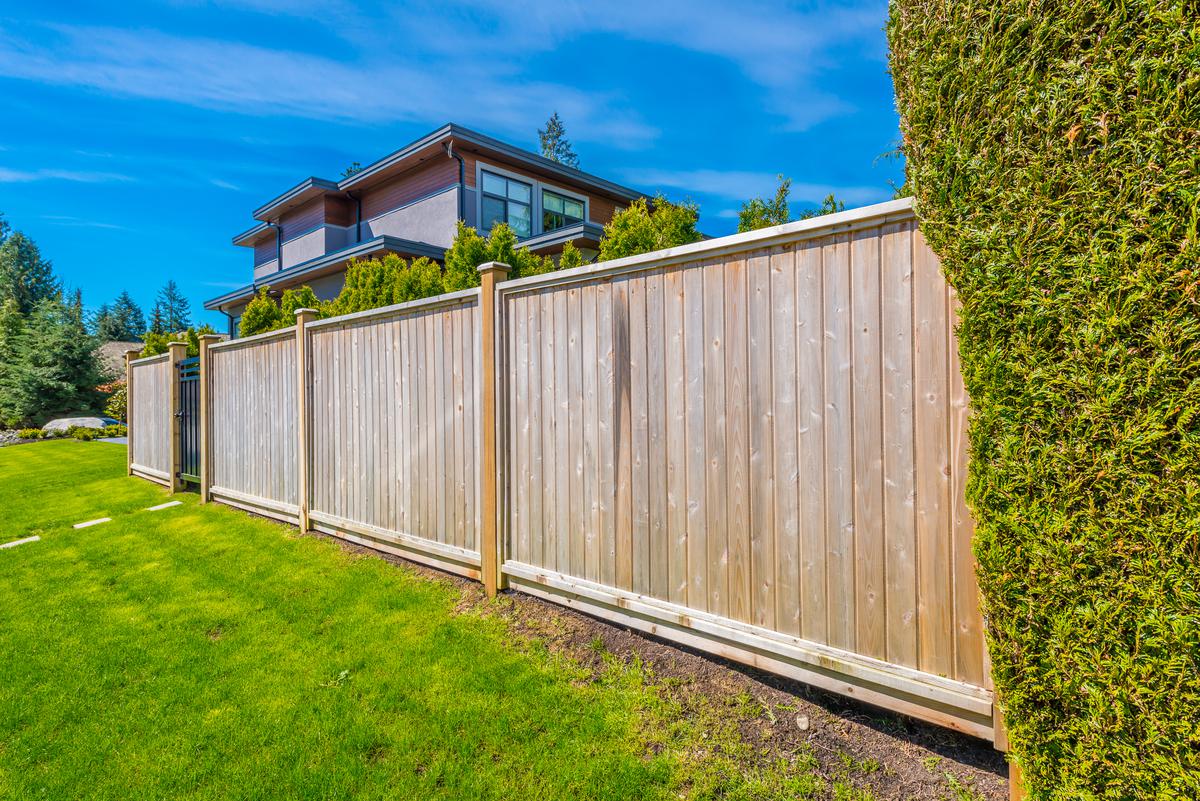 Keep the space between your lawn and other properties free from the clutter of fencing.