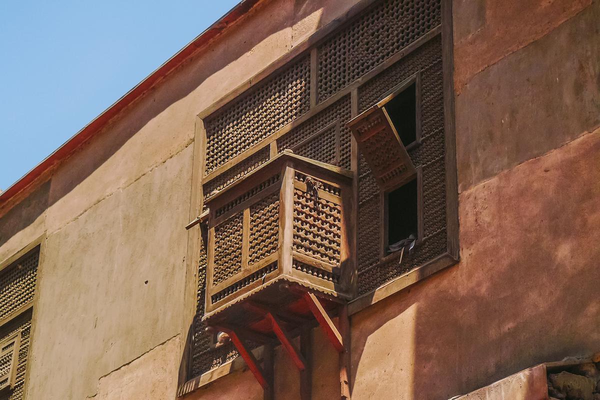 The mashrabiyya is a common feature of classic Islamic residential structures.