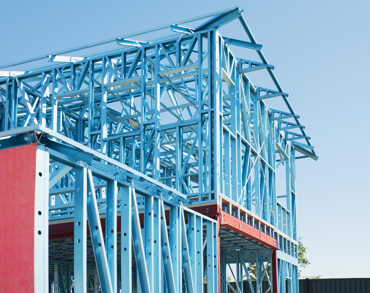 The barndominium’s unique structure allows for construction to be completed in record time.