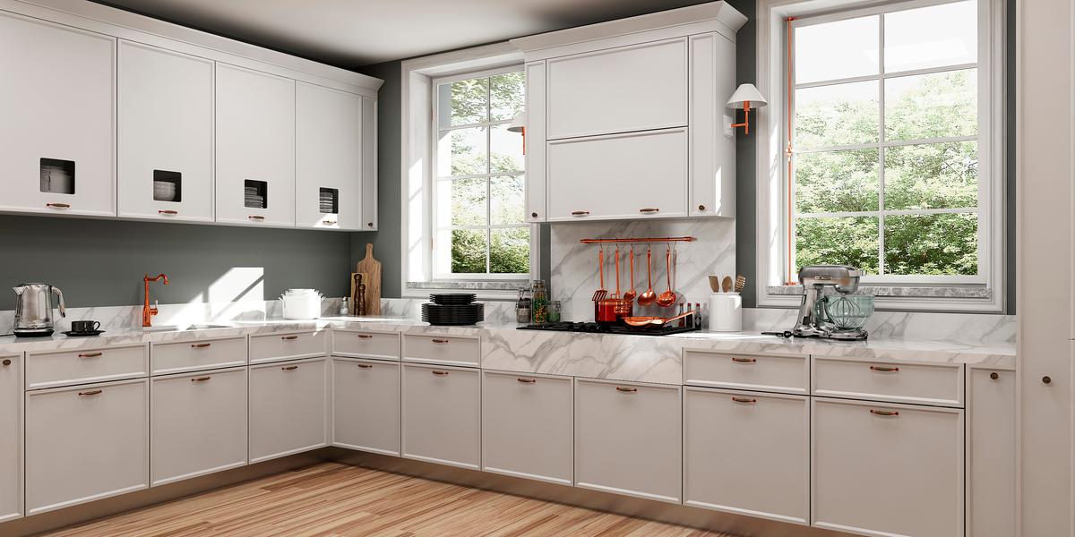 Certain layouts can make your kitchen stand out.