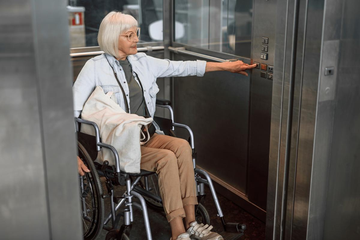 Home elevators allow older members of the household to navigate from one floor to another more conveniently.