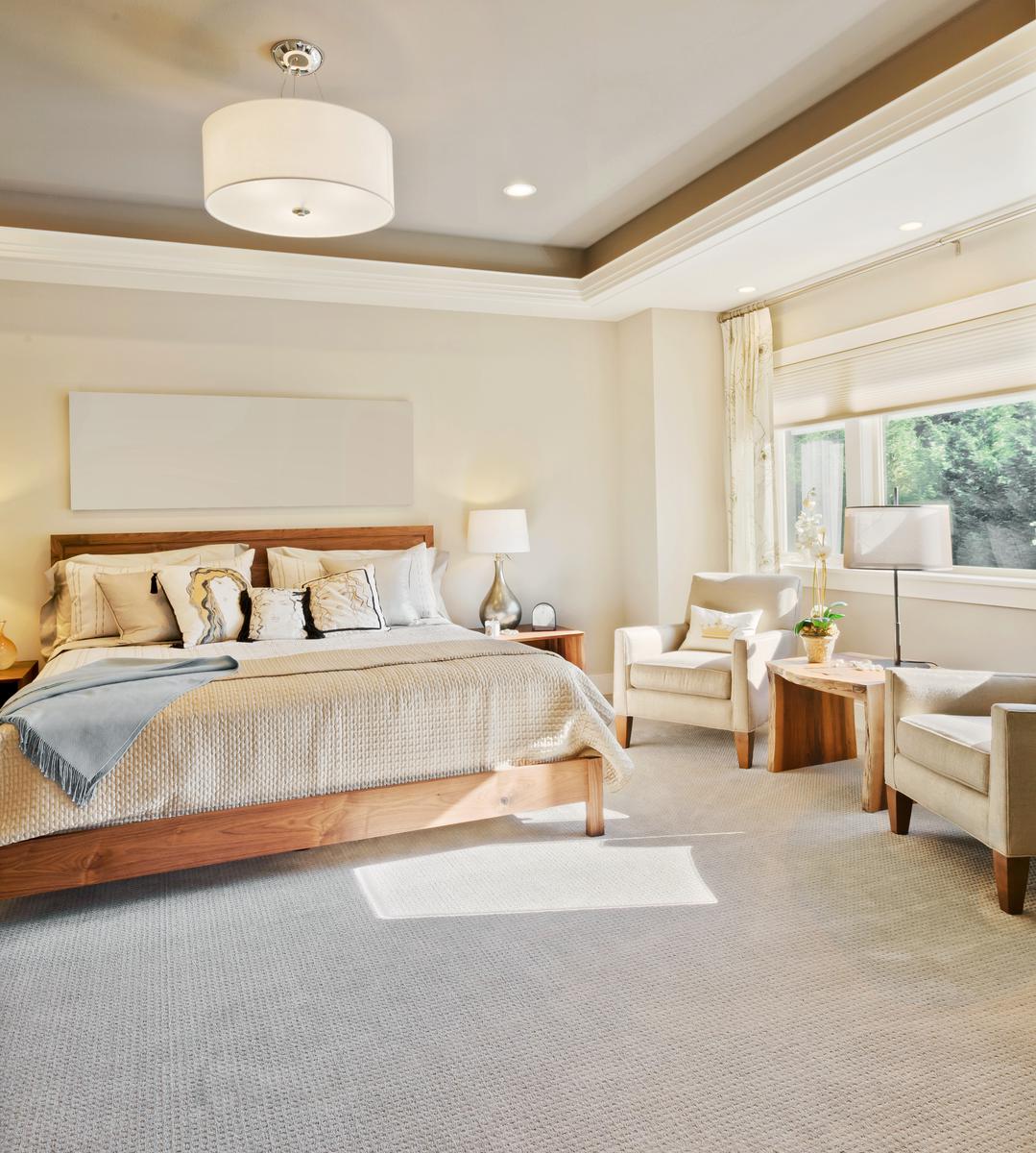 Making your interior design romantic and relaxing is a great way to rekindle the love.