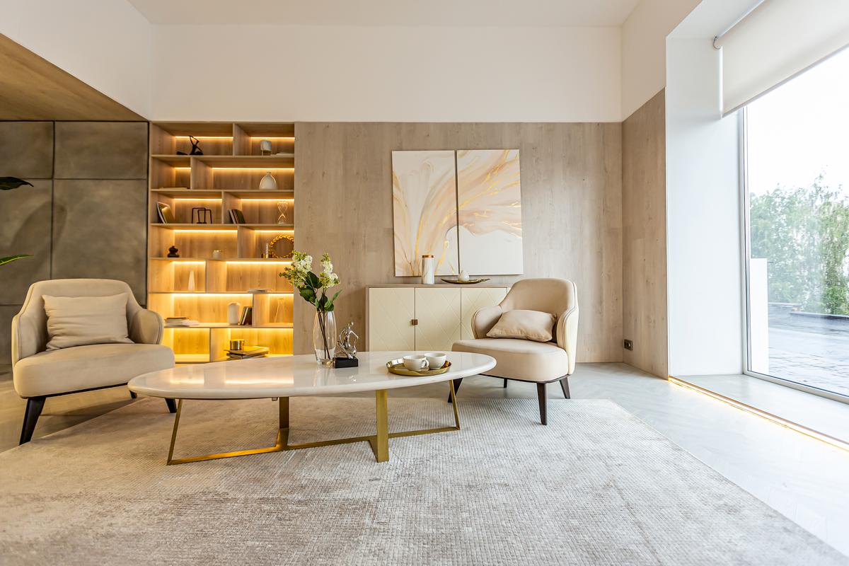 Lighting designers bring their expert hand to your interior lighting design.