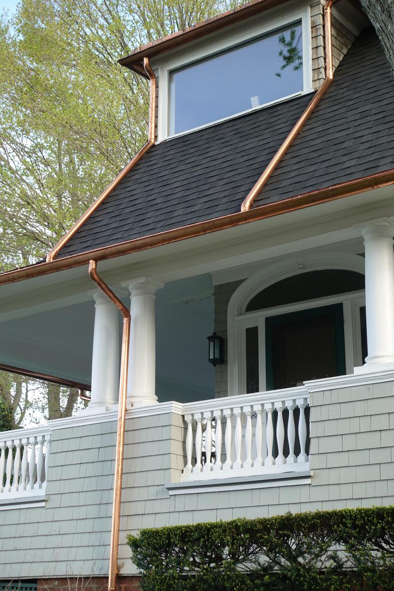 Although the function is more important than form in this case, gutter styles can offer aesthetic accenting to your home’s design.