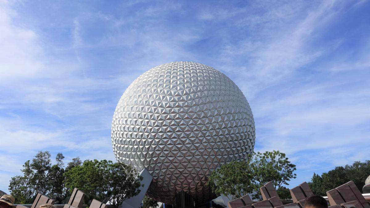 This geodesic dome is one of Fuller’s most distinctive works, and one of the most popular attractions of the Epcot theme park.
