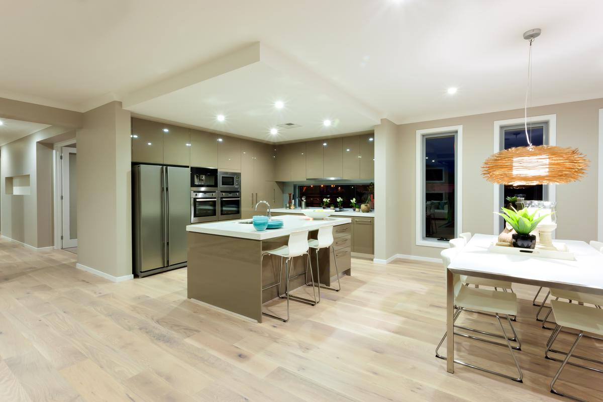 Kitchen Flooring for a Bright Kitchen Interior