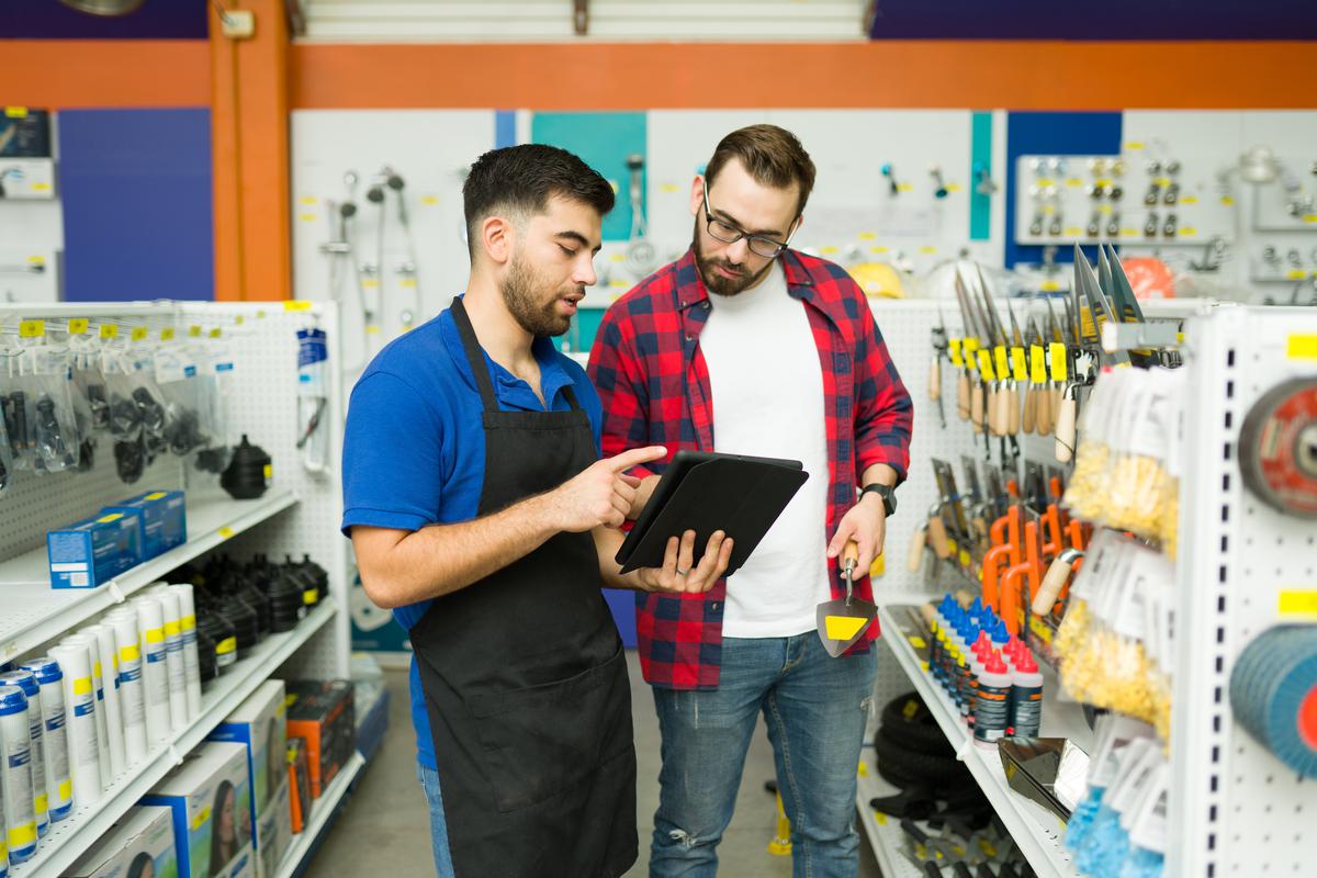 Smart material choices, big savings: Opt for cost-effective options like engineered wood and refurbished materials, and seize opportunities with sales and clearances at your local hardware store.