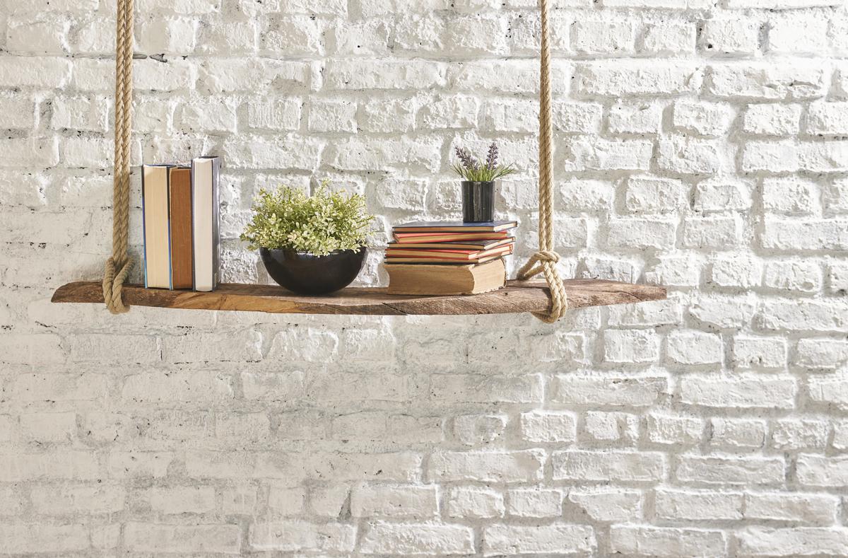 wall mounted bookshelves