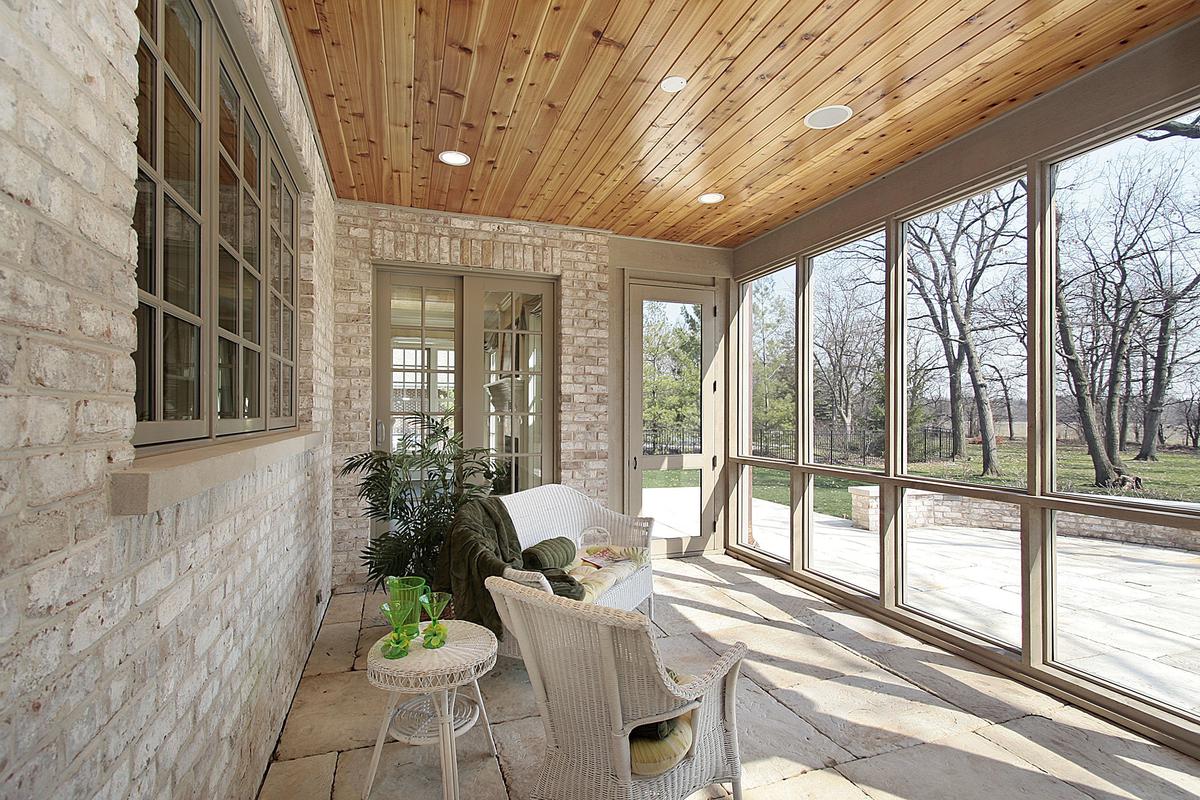 You Don't Need to Have Four Walls to Spare to Have a Sunroom
