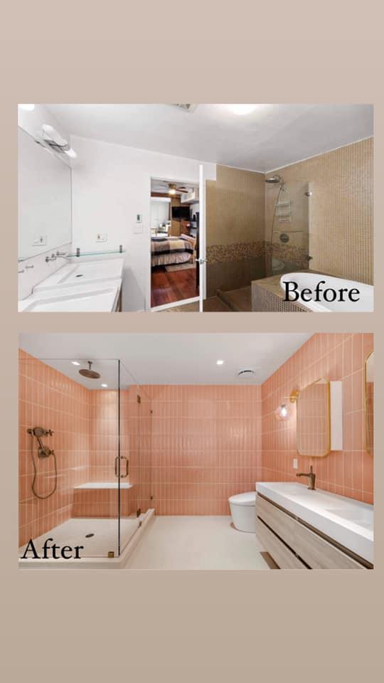 Renovated Master Bathroom